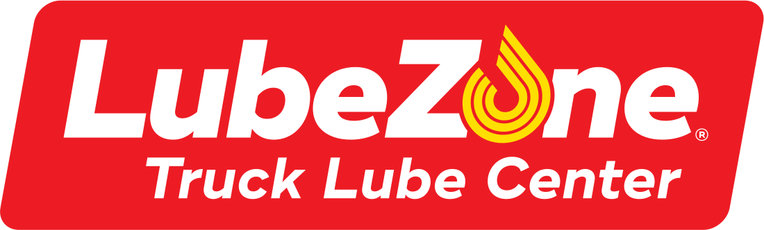 LubeZone semi-truck oil changes logo