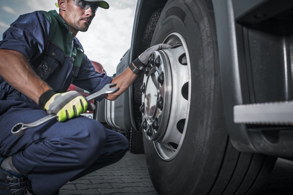 how to rotate truck tires