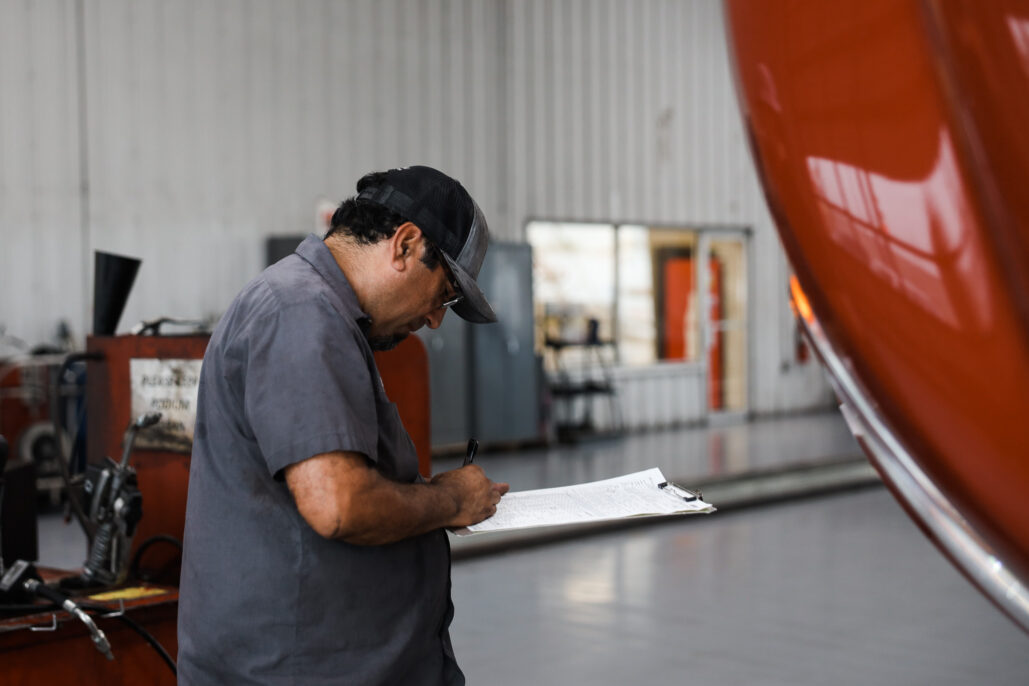 Preventive maintenance inspection for commercial truck