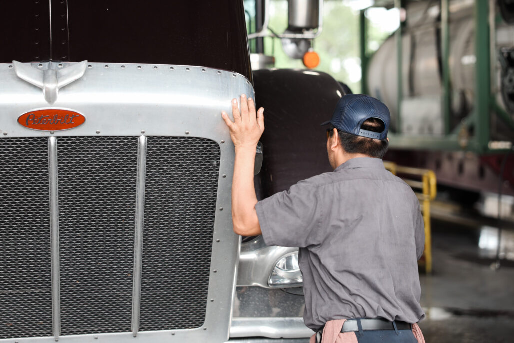 summer maintenance semi-trucks